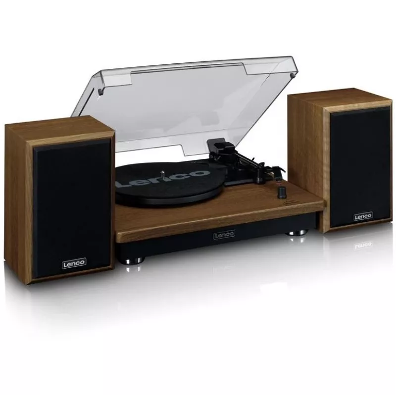Rihmveoga audio plaadimängija Lenco LS-100WD