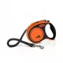Sissetõmmatav lindiga koerarihm Flexi Xtreme 5 m, suurtele koertele kuni 65 kg, oranž