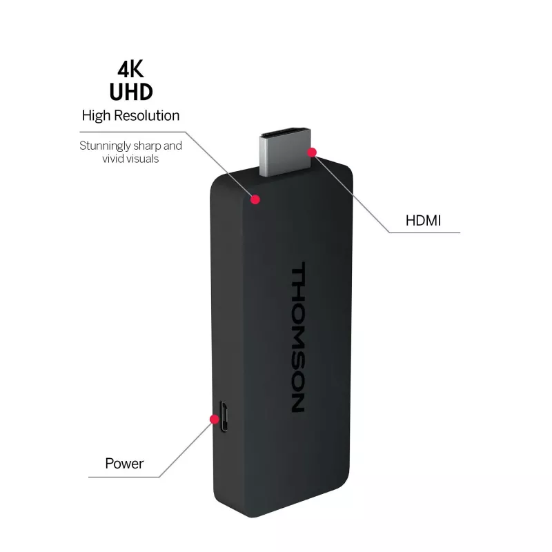 Teleri lisaseade Stick Google TV 4K/145 Thomson