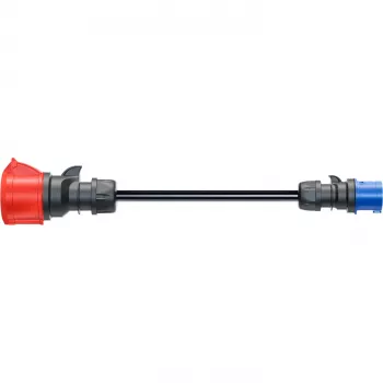 go-e Adapter Gemini flex 22 kW CEE Sinine 16 A - Must - sirge - sirge - IP55 - 22 kW - 16 A