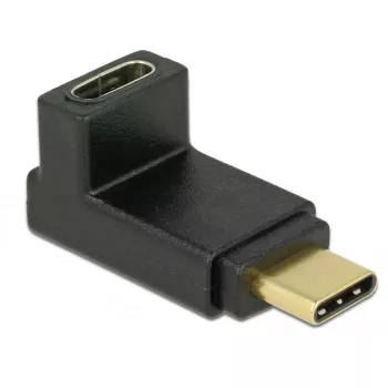 Kaabli soovahetaja DeLOCK 65914 USB USB-C isane emasele Must