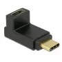 Kaabli soovahetaja DeLOCK 65914 USB USB-C isane emasele Must
