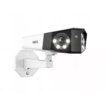 IP-valvekaamera Reolink DUO Series P750 välispaigalduseks, kuulikujuline, 16 MP, 7680×2160, CMOS 1/2,7 tolli, 2,8 mm, 180°×55°, PoE, IP67, sisseehitatud valgusti, mikrofon, kõlar
