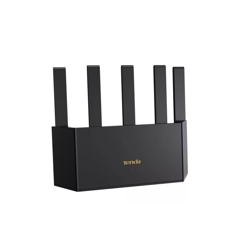 Laualine ruuter TENDA TX12L Pro Kaheribaline Wi‑Fi 6 (802.11ax), 2402 Mbps, 5 välist antenni, Gigabit LAN, 3x RJ‑45