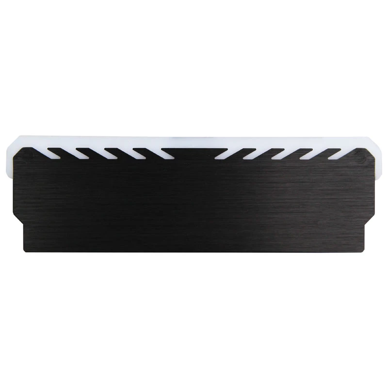 RAM-jahuti Jonsbo NC-1 RGB Must — aktiivne mälu jahutusradiaator RGB-valgustusega, madala profiiliga