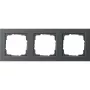 Seinaplaat GIRA 0213 23 antratsiit, kruvideta disain, 80,8×223,4×9,3 mm