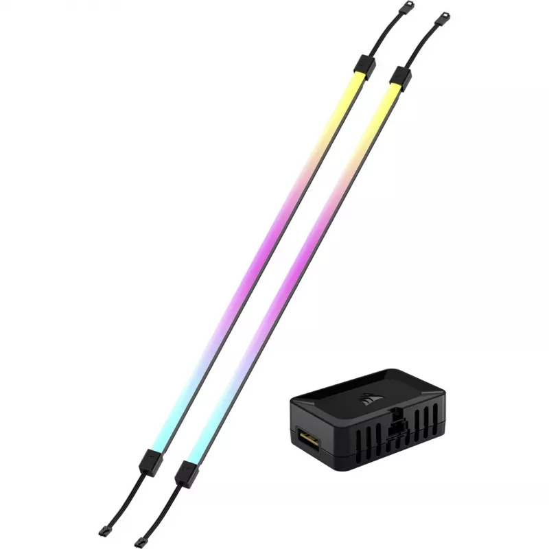 Valgustussõlme komplekt CORSAIR iCUE LINK 430mm CL-9011136-WW RGB kontroller kaabli pikkus 430 mm
