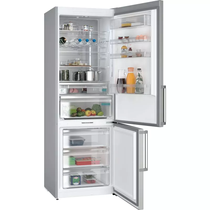 Siemens iQ500 KG49NAIBT külmik-sügavkülmik Eraldiseisev 440 L Roostevaba teras