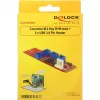 Delock Konverter M.2 Key B+M isane > 2 x USB3.0 Pin Header - USB-adapter - M.2-kaart - USB3.0 (sisemine) x 2 (62843)