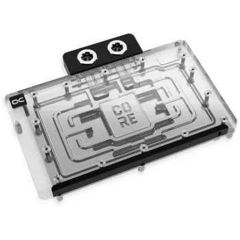 Alphacool Core Alumiinium Kroom Vask Must 148,5x201,4x34,4mm tagiplaat