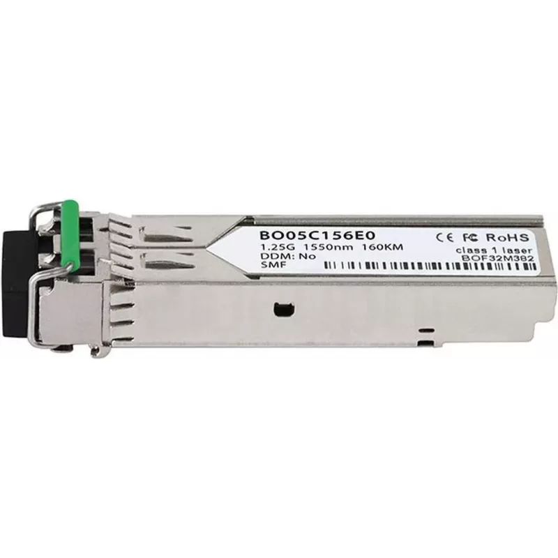 Fiiberoptiline SFP-moodul CBO SFP-1G-ZX-160KM-JU-BO 1,25 Gbps LC ZX 160 km