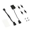 SilverStone SST-FQ122 120 mm arvutikorpuse ventilaator - valge