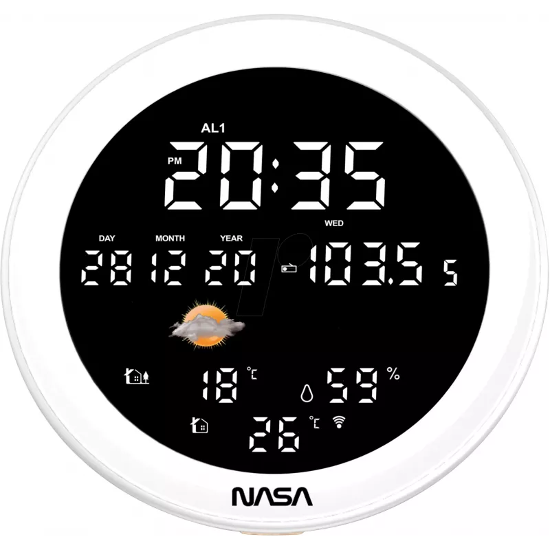 Nasa WSP1700 puidust ilmajaam/kõlar BT Ship