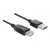 USB-kaabel DeLOCK EASY-USB 2.0-A 5m Must