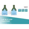 Võrguparandusjuhe DIGITUS CAT5e U/UTP, 3 m, RJ-45 kuni RJ-45, roheline