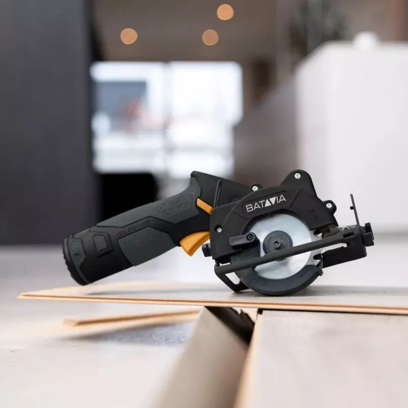Batavia B.V. | 12V juhtmeta ketassaag 85 mm - Fixxpack 2.0 komplekt (sisaldab 2,0 Ah akut ja USB-C laadimiskaablit)