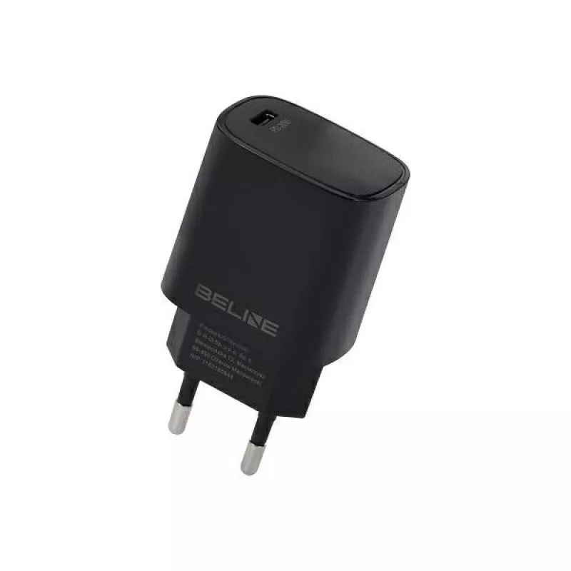 Laadija 20W PD 3.0 ilma kaablita must