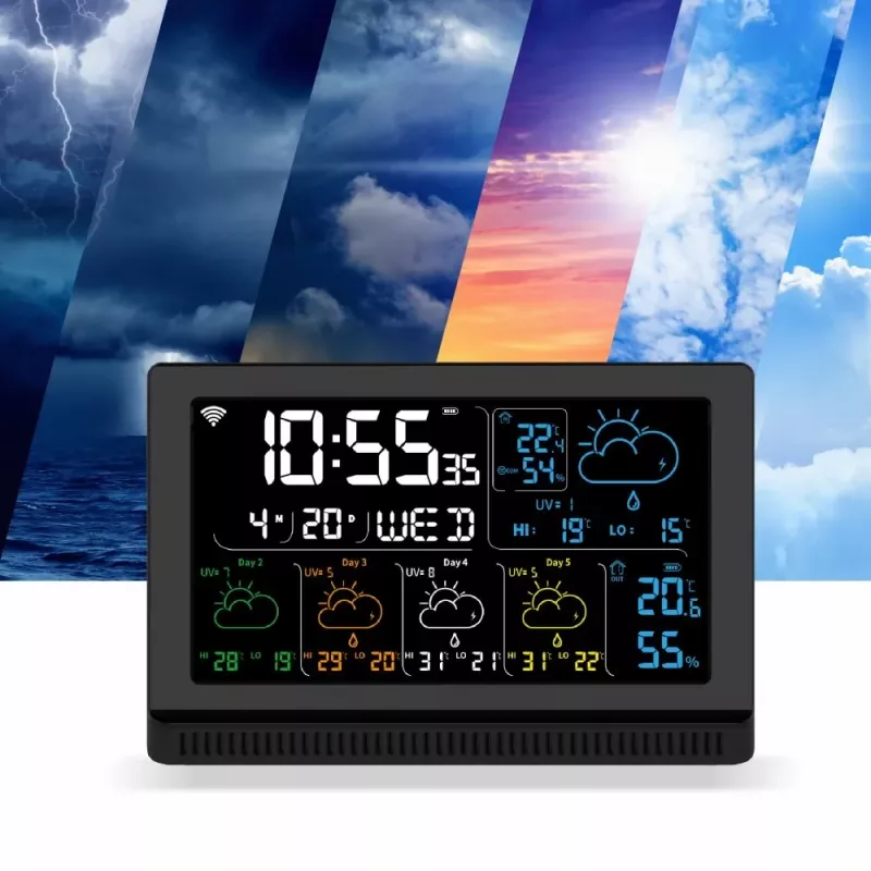 Nutikõlar MANTA MTO200B Windy Must — Bluetooth ja Wi‑Fi juhtmevaba heli, häälassistendi tugi