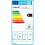 CATA õhupuhasti GC DUAL A 45 XGWH, energiatõhususe klass A, laius 45 cm, 820 m3/h, puutetundlik juhtimine, LED, valge klaas