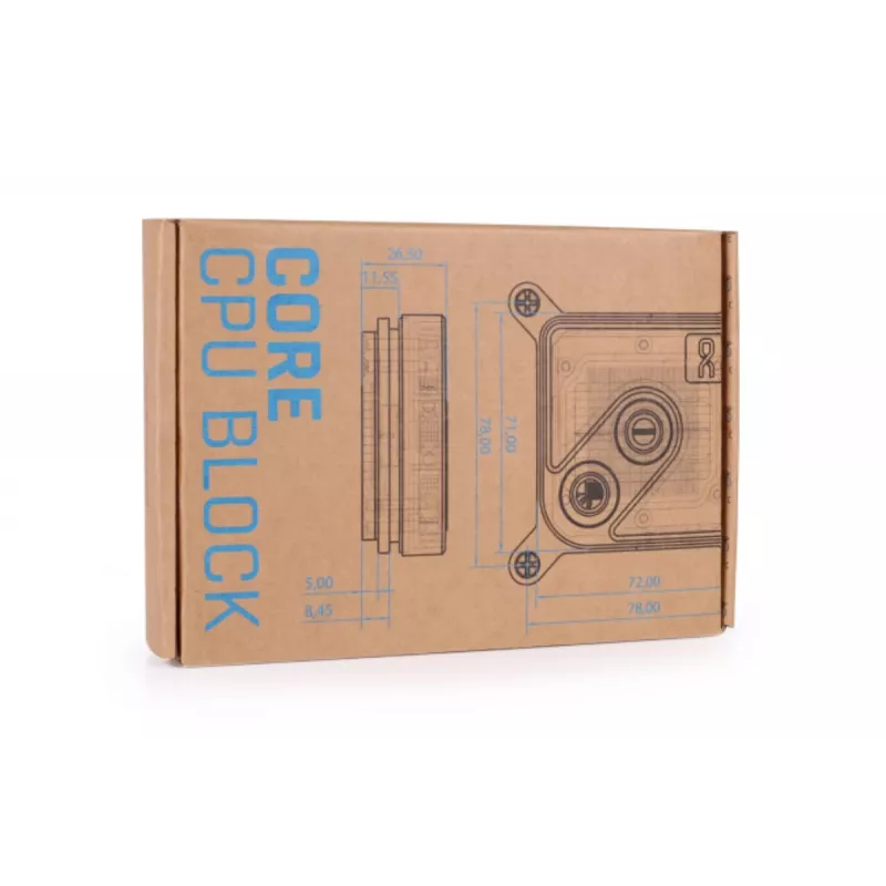 Water block Alphacool 13446 Brass Copper Must 72mm
