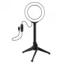 LED-ringsvalgus 12 cm lauatripoodiga kuni 21,8 cm, USB