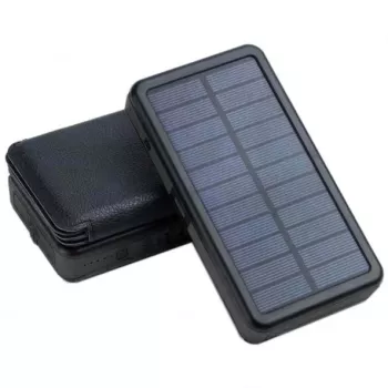 Kaasaskantav aku PowerNeed ES20000B 20000mAh — 2x USB 5V/2A, 9W, veekindel, must, 370 g