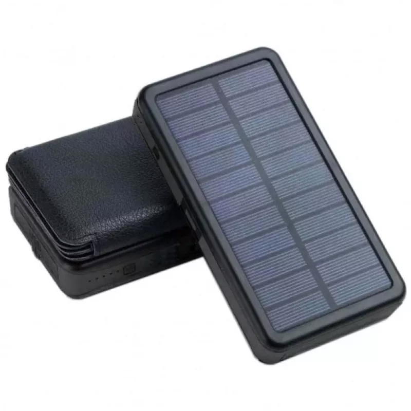 Kaasaskantav aku PowerNeed ES20000B 20000mAh — 2x USB 5V/2A, 9W, veekindel, must, 370 g