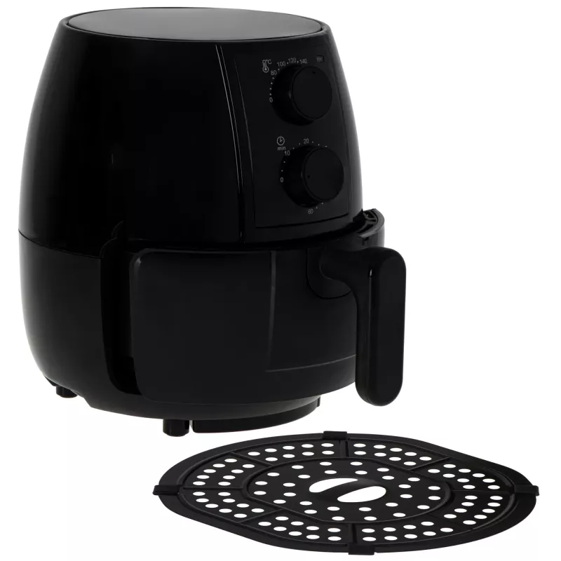 Kuumaõhufritüür Adler AD 6312 — 2,5 L, 1600 W, must, 80–200 °C, 60 min taimer