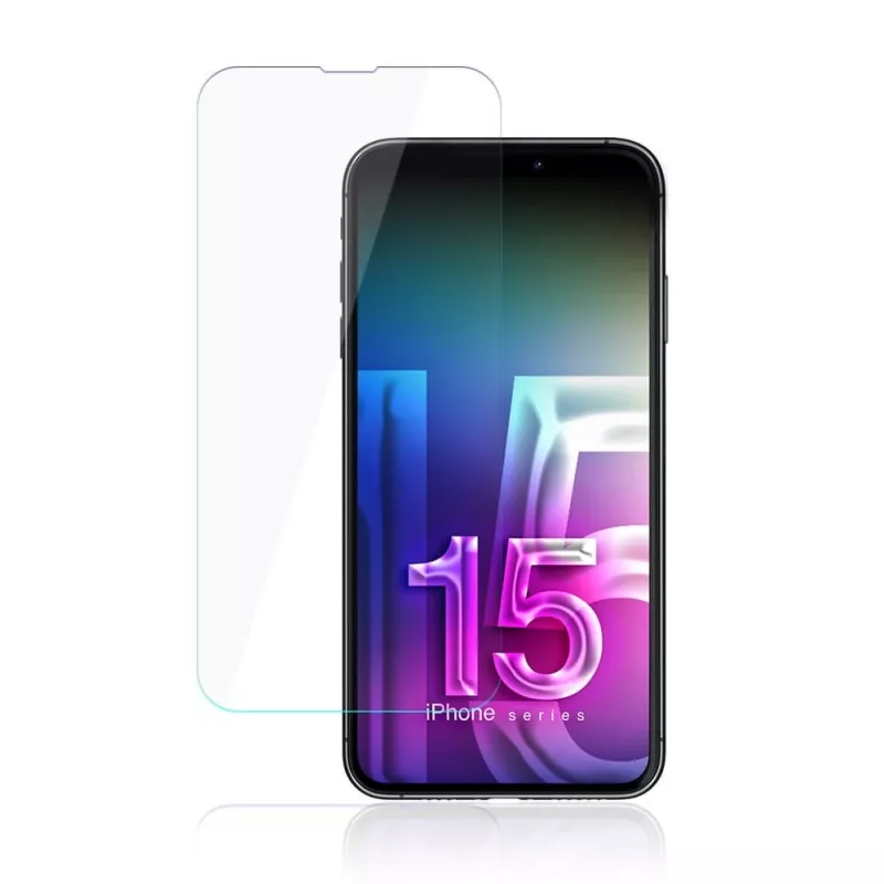 Karastatud painduv ekraanikaitse 3MK FlexibleGlass Pro Apple iPhone 15 jaoks — läbipaistev, kriimustuskindel