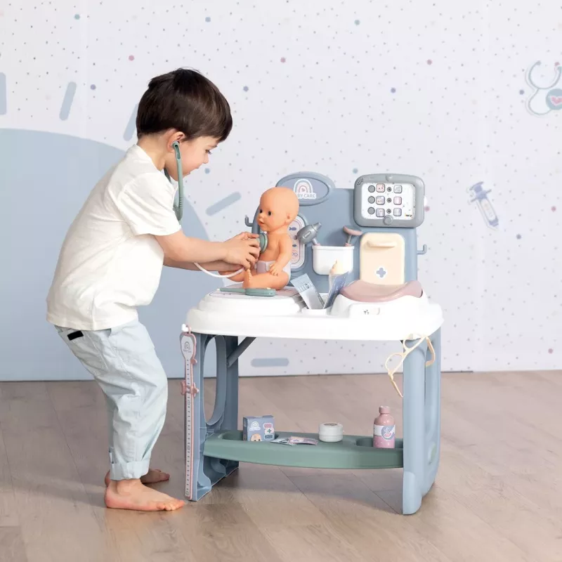 Baby Care Center SMOBY Mudel 2024 240305 tarvikute ja interaktiivsete funktsioonidega