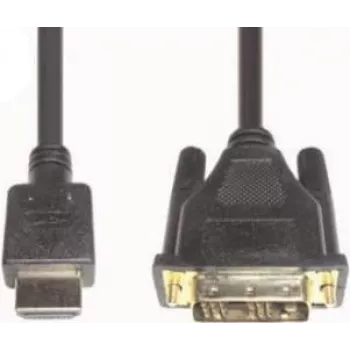 HDMI 3 Video kaabliadapter e+p 2m DVI-D Must