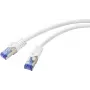Renkforce RF-6830456 RJ45 võrgukaabel, ühenduskaabel CAT 6a S/FTP 5.00 m Valge 1 tk (RF-6830456)