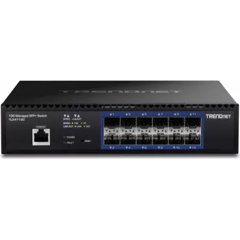 TRENDnet TL2-F7120 - lüliti - hallatav - 12 x 10 Gigabit SFP+ - raami paigaldatav - TAA-vastav (TL2-F7120)