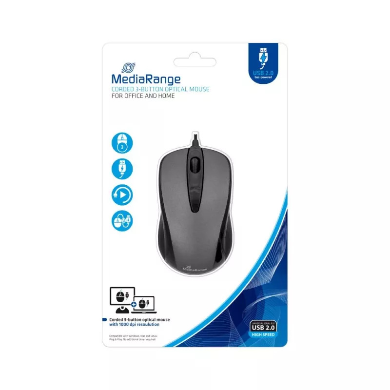 Hiir MediaRange MROS201 USB Type-A