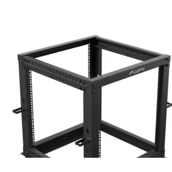 Rack cabinet LANBERG Open Rack OR01-6112-B 12U 600x600 adjustable Must