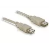 USB 2.0 pikenduskaabel DeLOCK 82240 3m Hall
