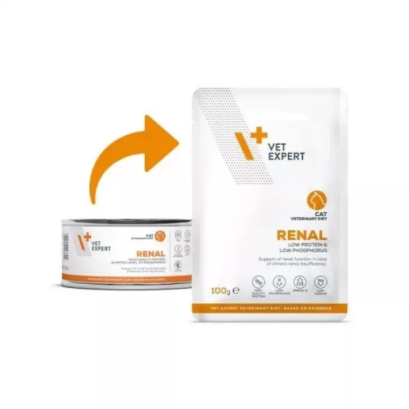 VET EXPERT Veterinary Diet Renal Cat - märgtoit kassidele - 100g