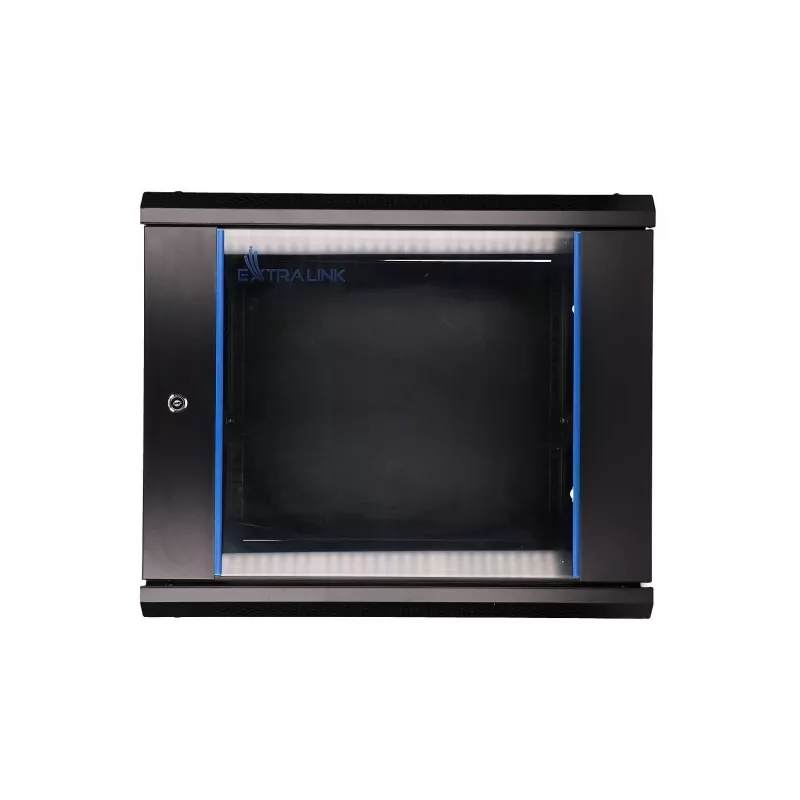 Seinale kinnitatav rack Extralink 9U 600x600 Must