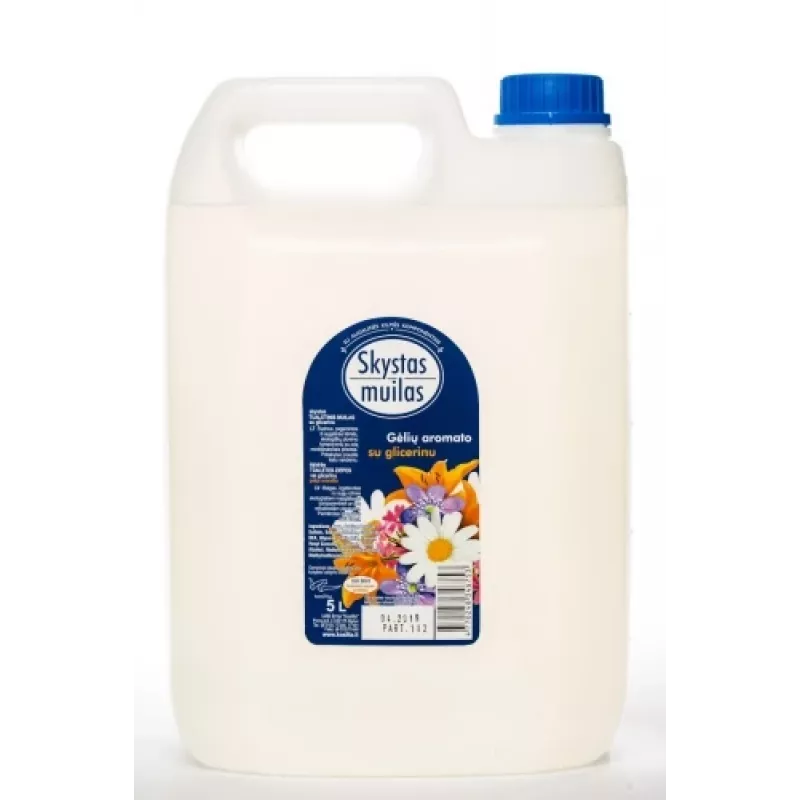 Seep, vedel, glütseriiniga, ilma värvaineteta, 5 l