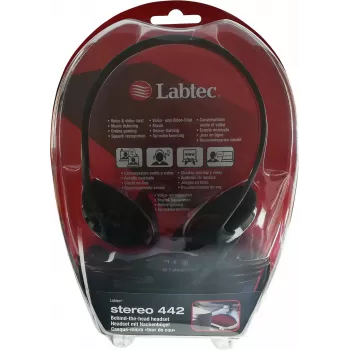 Labtec Stereo 442 - Headset - hinter dem Nacken angebracht - Wired