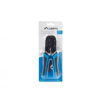 Pressimistööriist LANBERG NT-0201 RJ-45 pistikutele, 180 mm, 315 g, must/sinine