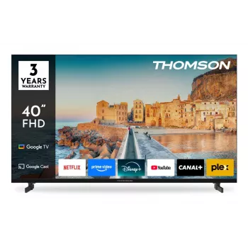 Nutiteler Thomson 40FG2S15 40 tolli (101,6 cm) Full HD LCD Direct‑LED Wi‑Fi Ethernet DVB‑T/T2/C/S/S2 Must
