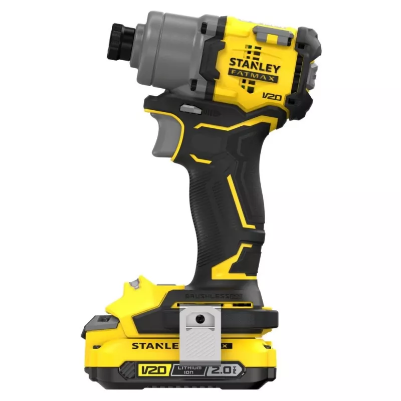 Akutrell STANLEY SFMCF830D2K-QW 18V Li-Ion, 2 Ah x2, 3 käiku, 203 N·m, 3200 p/min, LED, püstolkäepide