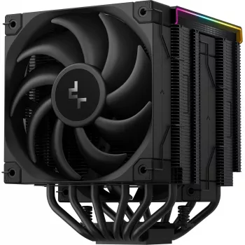 Protsessori õhujahuti DeepCool AK620 Digital PRO — 120 mm ventilaator, 1750 p/min, 25 dB, 12 V, sobib LGA1700/AM5, must