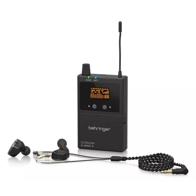 Juhtmevaba vastuvõtja Behringer UL1000G2 — sagedusvahemik 40 Hz–20 kHz