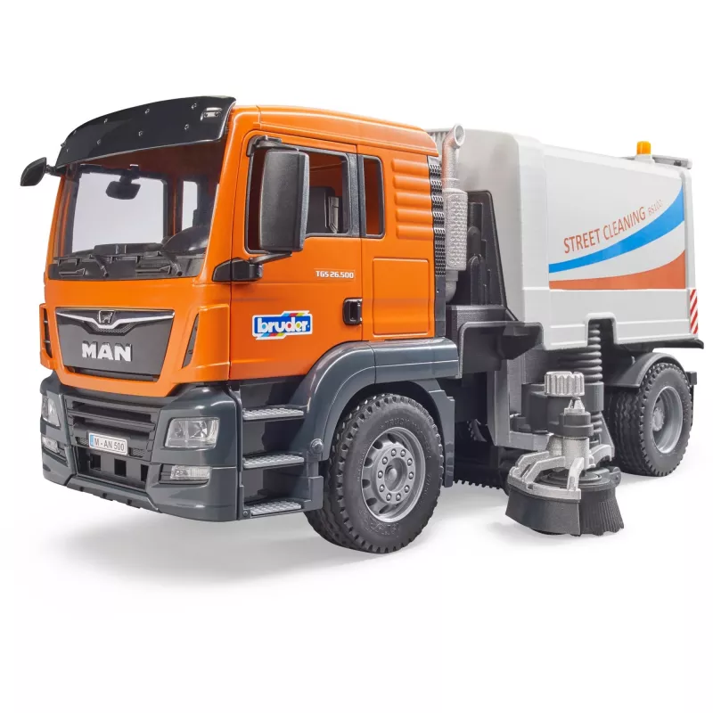 Bruder MAN TGS tänavapühkimisauto