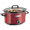 Aeglane pliit Crock-Pot SCV400RD 3,5 L keraamiline eemaldatav kauss, klaasist kaas, 2 kuumutusastet