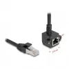 Võrgukaabel DeLOCK 81040 RJ-45 Cat6 0,25 m Must