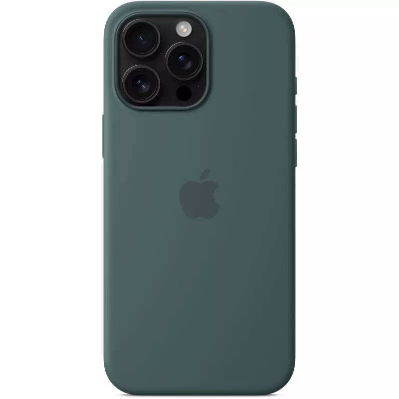 Silicone case with MagSafe for iPhone 16 Pro Max - Lake Green