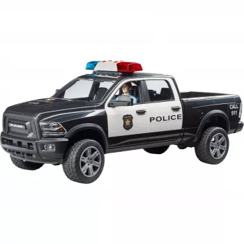 Mängupolitseipikap BRUDER RAM 2500 Police 02505 – mõõtkavas mudel, mängusõiduk
